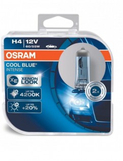 OSRAM H4 izzó 12V Cool Blue Intense H4 64193CBI-HC..